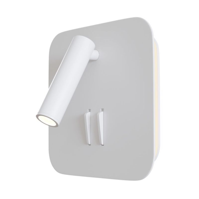 Kinkiet ścienny Maytoni Ios 176 biały LED 9W 3000K 550lm IP20 wym: 13 x 13 x 6,5 cm - 1 szt.