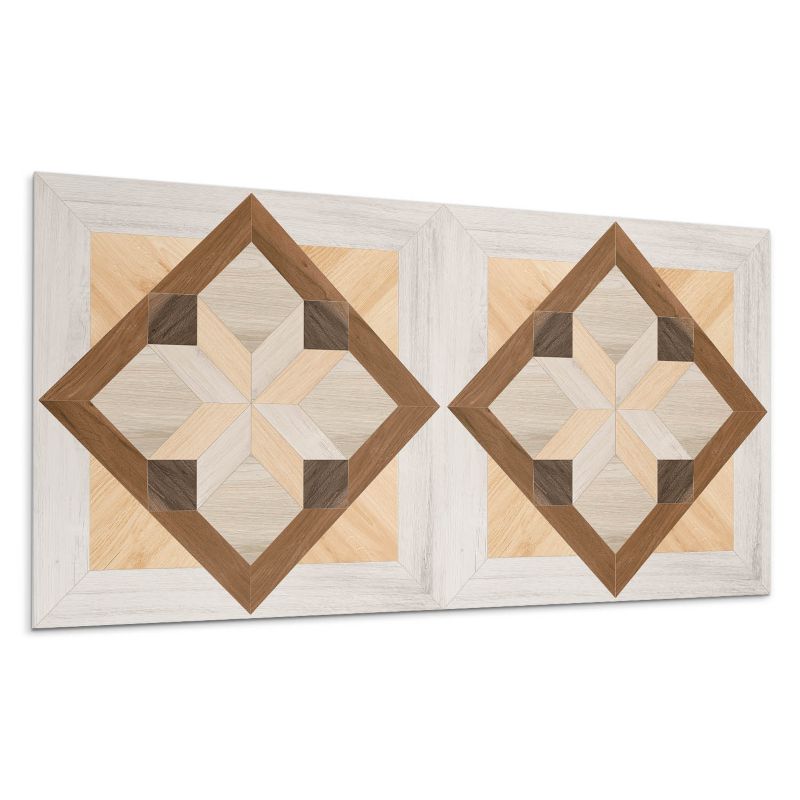 Kafelki samoprzylepne Wallfluent 60x30 cm Geometryczny motyw w kwadratowej formie 6 szt.