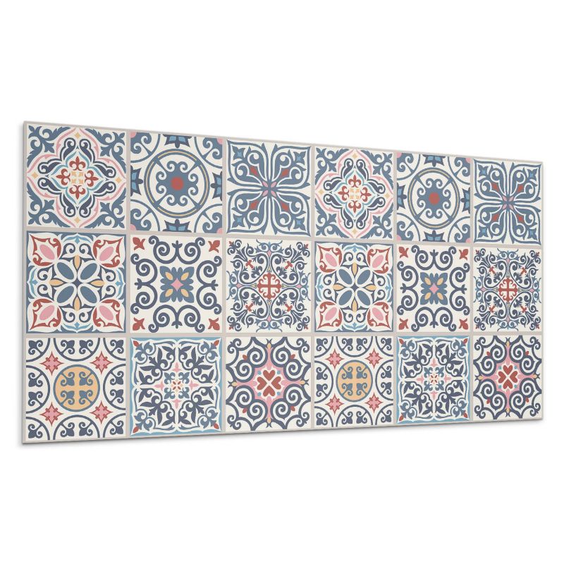 Kafelki samoprzylepne Wallfluent 60x30 cm Stylizowane mozaiki artystyczne 6 szt.