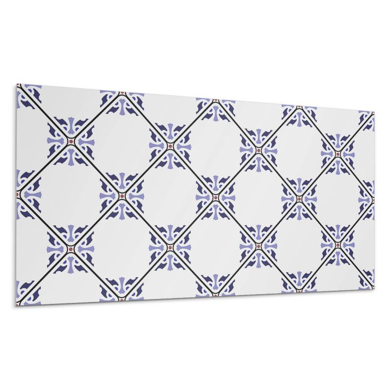 Kafelki samoprzylepne Wallfluent 60x30 cm Motyw Roślinny w Grafice 6 szt.
