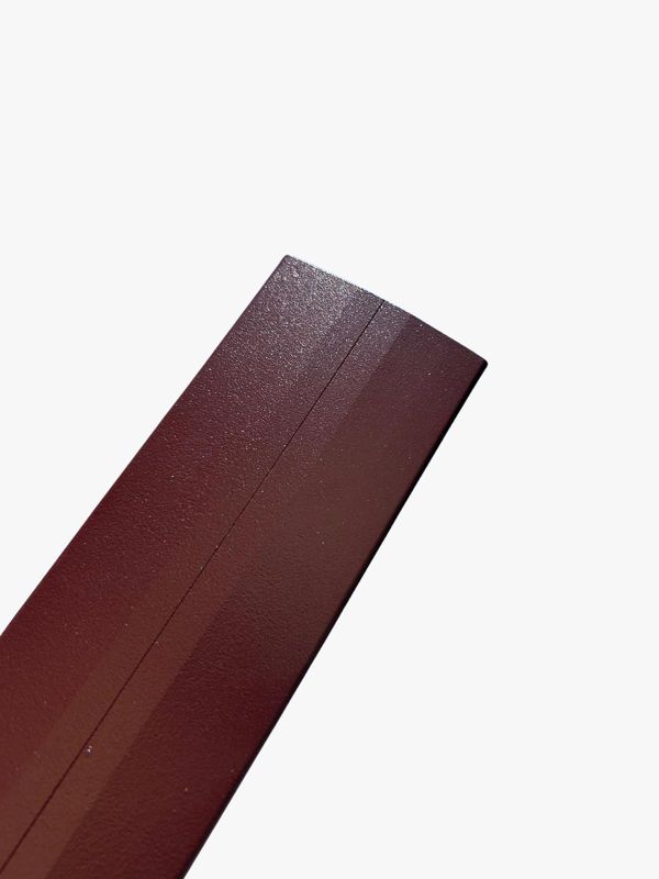 Profil górny TECH-PLAST aluminiowy łączący do poliwęglanu RAL 8017 (brąz) 6,00m - 5 szt.
