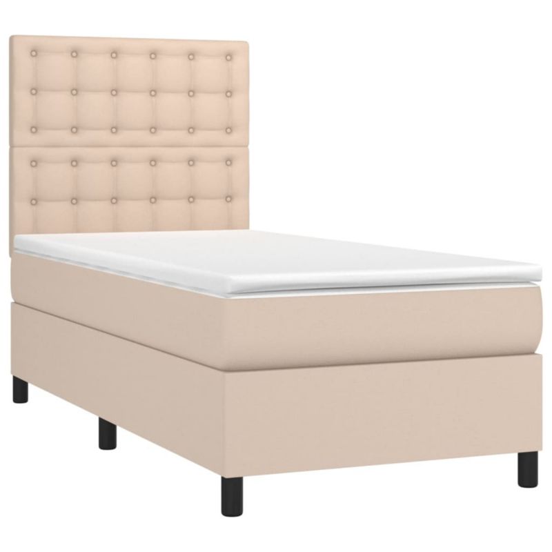Łóżko kontynentalne WaszeMeble 90x200 Brązowe WM-3135926 1 szt.