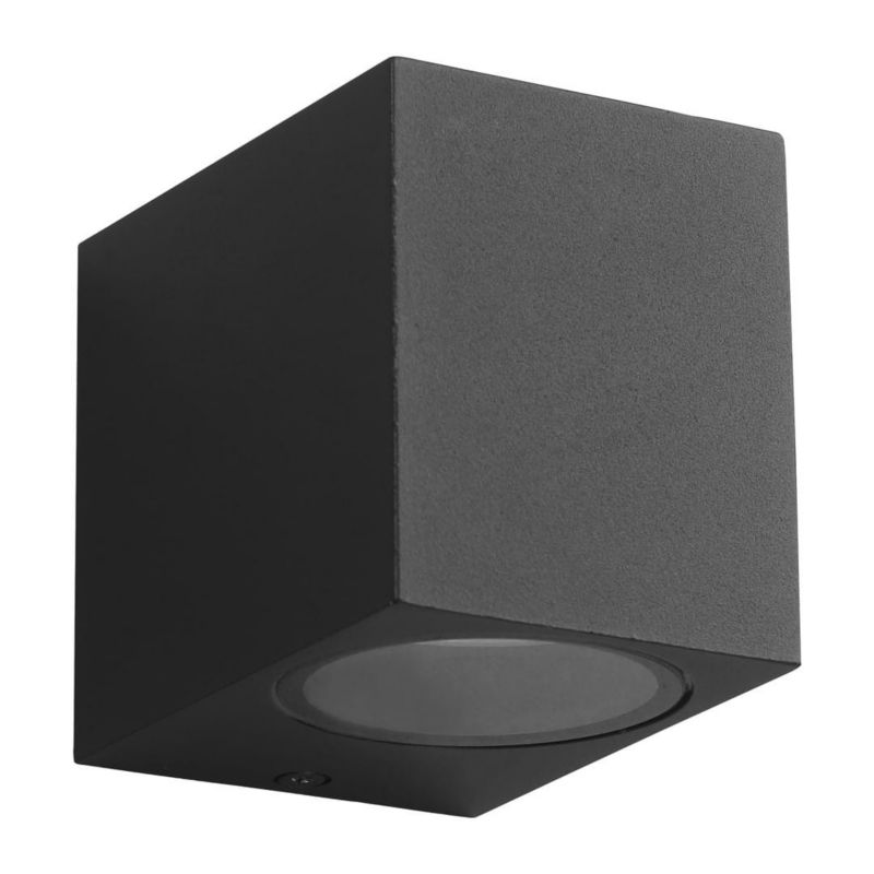 Kinkiet ścienny zewnętrzny Eko-Light Boka czarny 1 x GU10 x 40W IP44 wym: 9,2 x 6,8 x 8,1 cm - 1 szt.