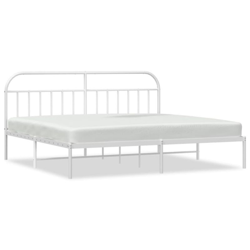 Łóżko metalowe WaszeMeble 193x203 cm biała WM-353690 1 szt.