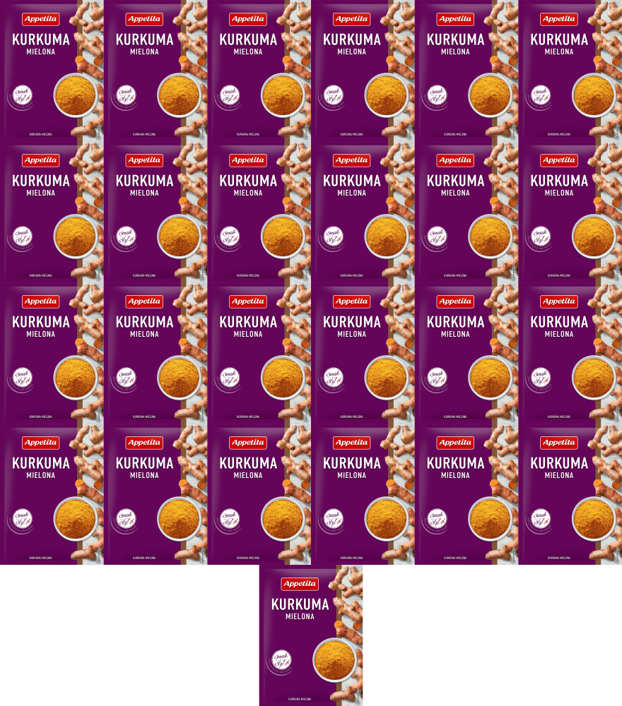 25x Kurkuma Appetita, 20g