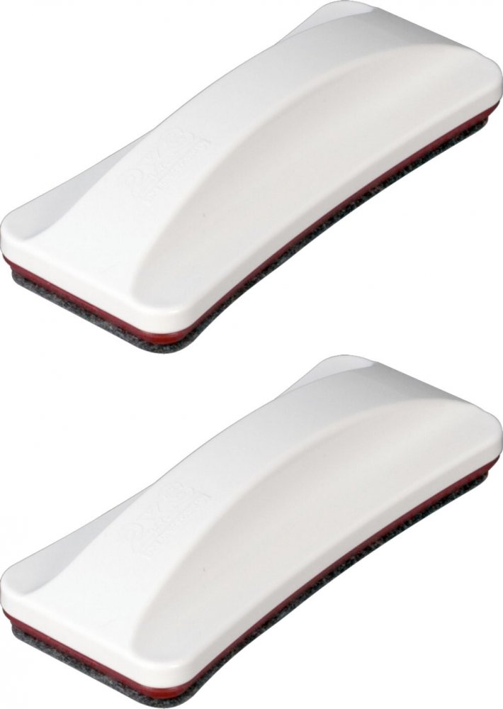 2x Czyścik magnetyczny 2x3, slim, 150x62x33mm, biały