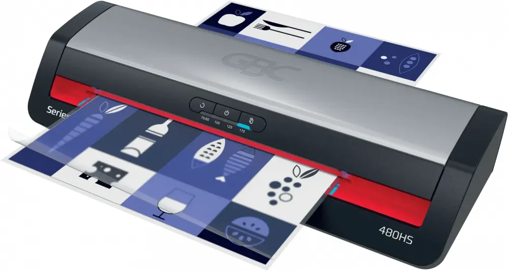 Laminator GBC 480HS Office, A3, czarno-srebrny