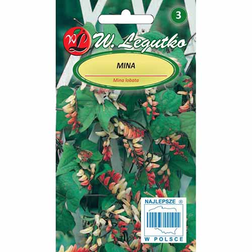 1 pac, Mina lobata bicoloră - Semințe: Mod de ambalare: 0.5 g