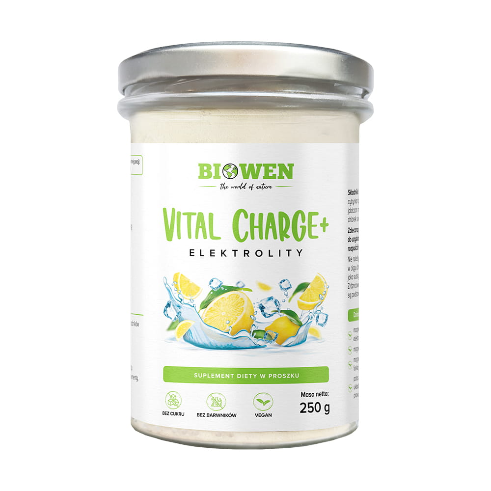 Elektrolity - Vital Charge 250g Cytryna Biowen
