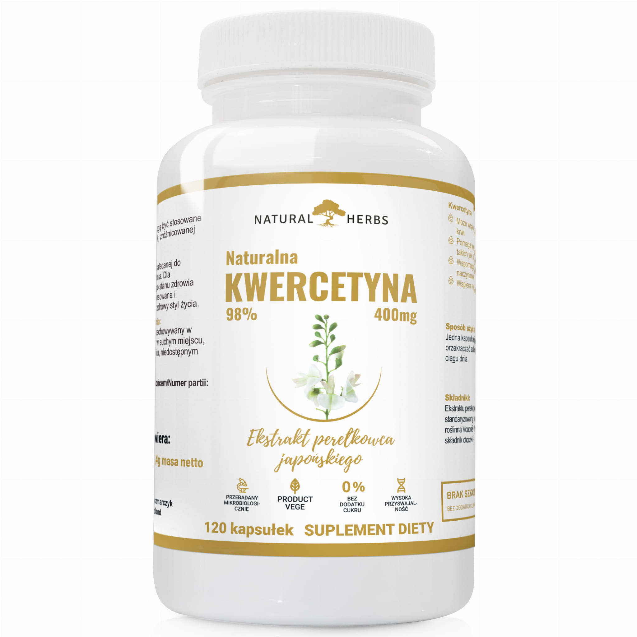 Kwercetyna 400mg 120kaps AltoPharma