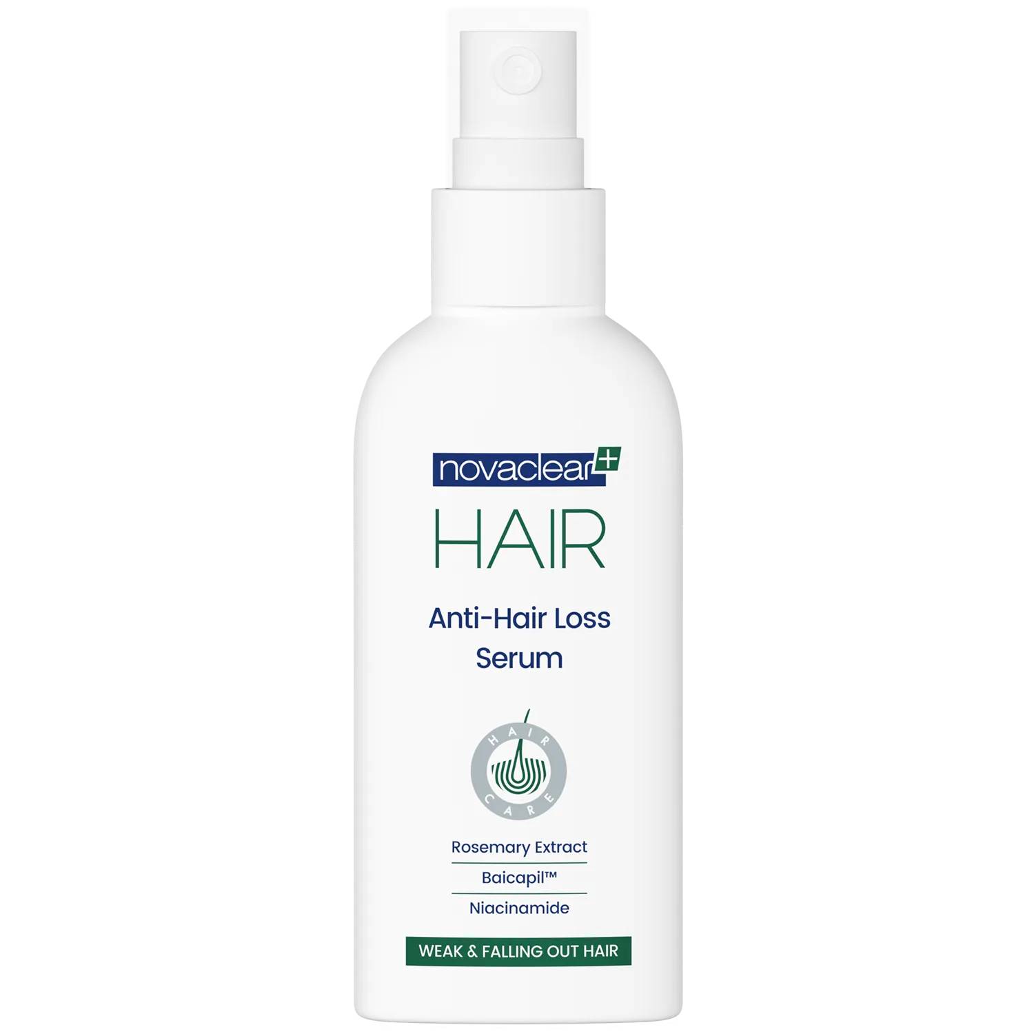 Novaclear hair - serum przeciw wypadaniu włosów, 100 ml