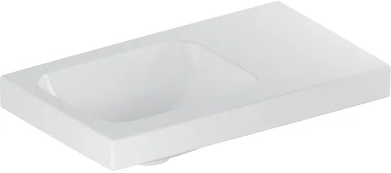 Darmowa Dostawa - Umywalka 53x31 cm prostokątna meblowa biała Geberit iCon 501832004