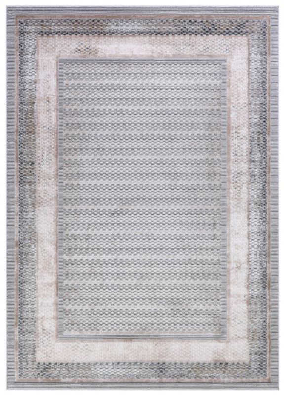 Dywan Wewnętrzny Salerno Grigio Prostokątny Mazovia 140x200cm Beżowy Motyw Tradycyjny 1 szt.