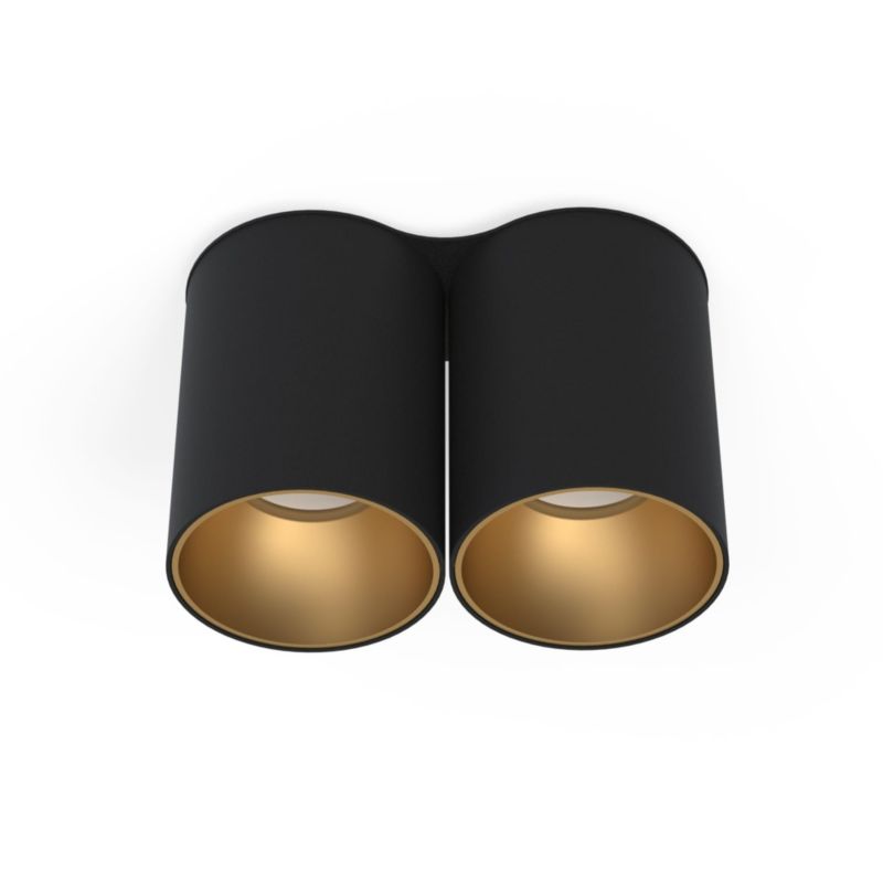 Oprawa sufitowa Nowodvorski Lighting Eye złoto-czarny 2 x GU10 x 10W IP20 wym: 9 x 18 cm - 1 szt.