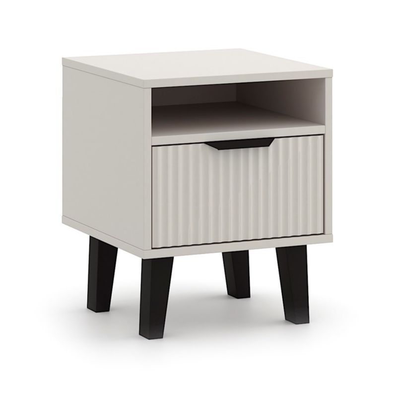 Szafka nocna Topeshop Scandi 1S Slim kaszmir 40x48x39 cm 1 szt