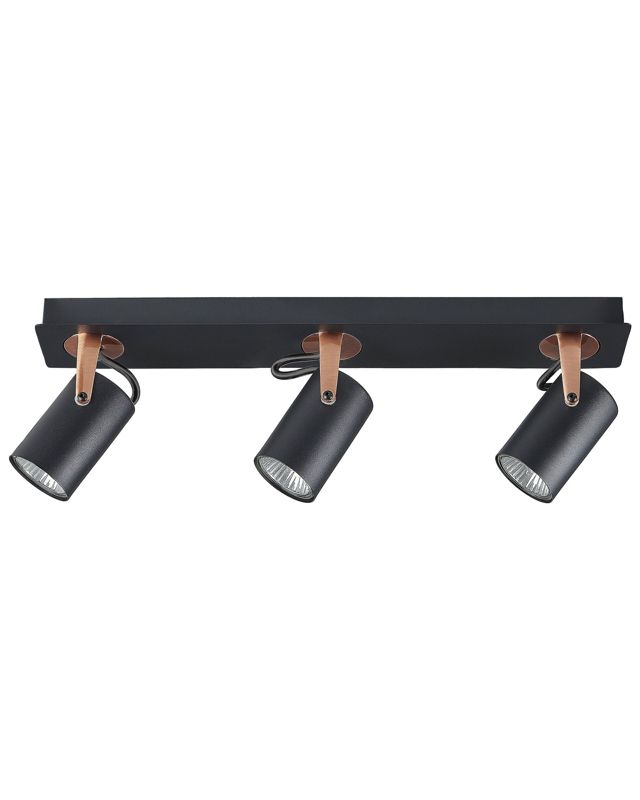 Lampa ścienna Lampa sufitowa Klip Metal Czarny 1szt.