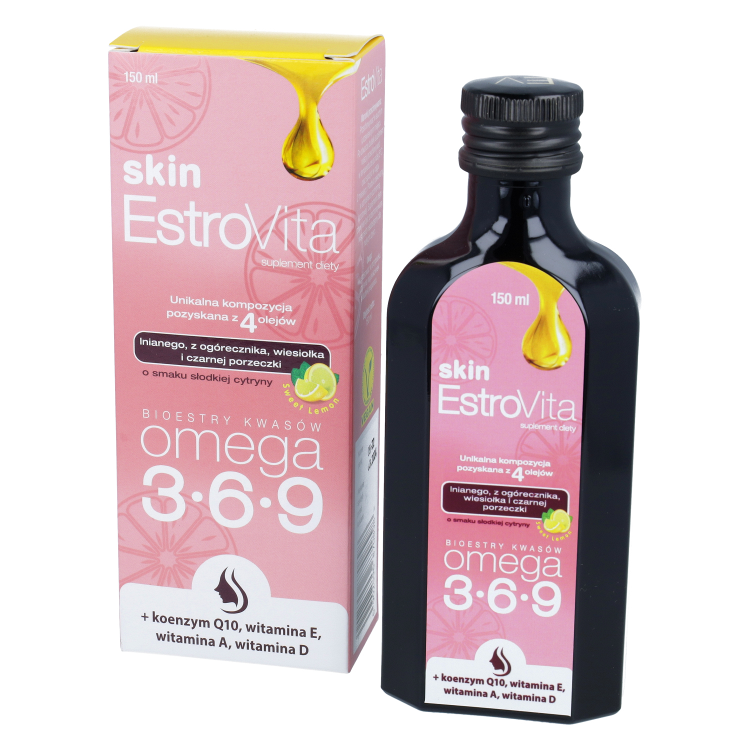 Estrovita skin sweet lemon, 150 ml