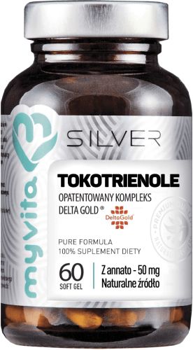 Myvita silver tokotrienole, 60 kapsułek