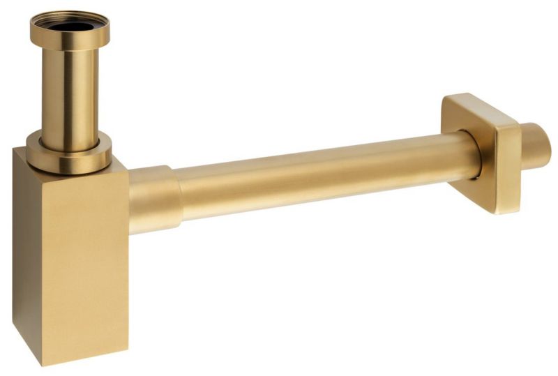 Syfon umywalkowy Sapho złoty mat ABS odpływ 32mm 1szt