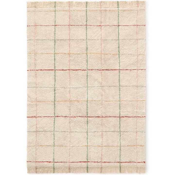 Dywan bawełniany Kolorowe Linie 90 x 130 cm, Farm, Lorena Canals KC