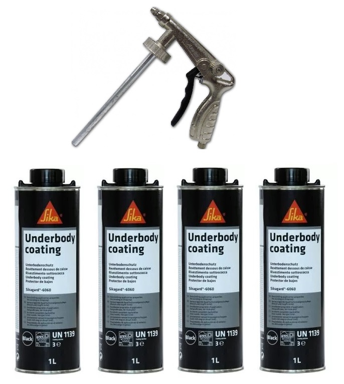 SIKA SIKAGARD 6060 BARANEK BITUMICZNY 4L + PISTOLET - Petrostar