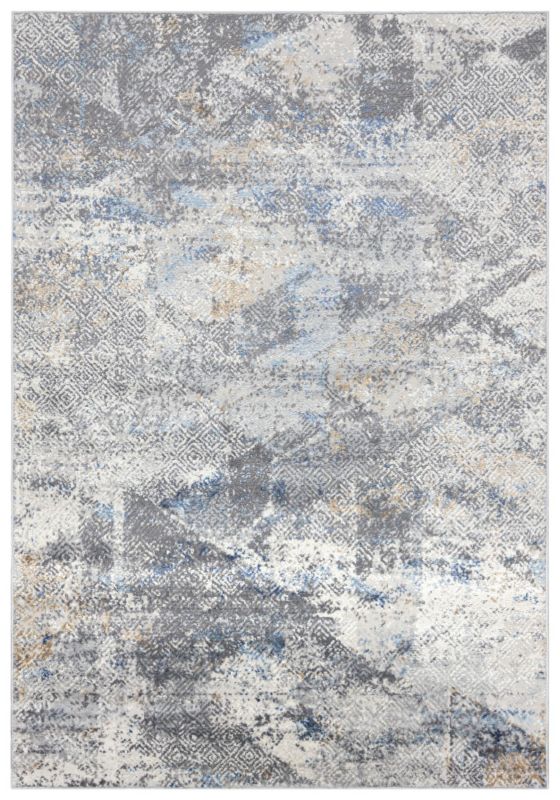 Dywan Wewnętrzny PORTLAND HIL Prostokątny Mazovia 140 x 200 cm Beżowy Motyw Abstrakcyjny 1 szt.