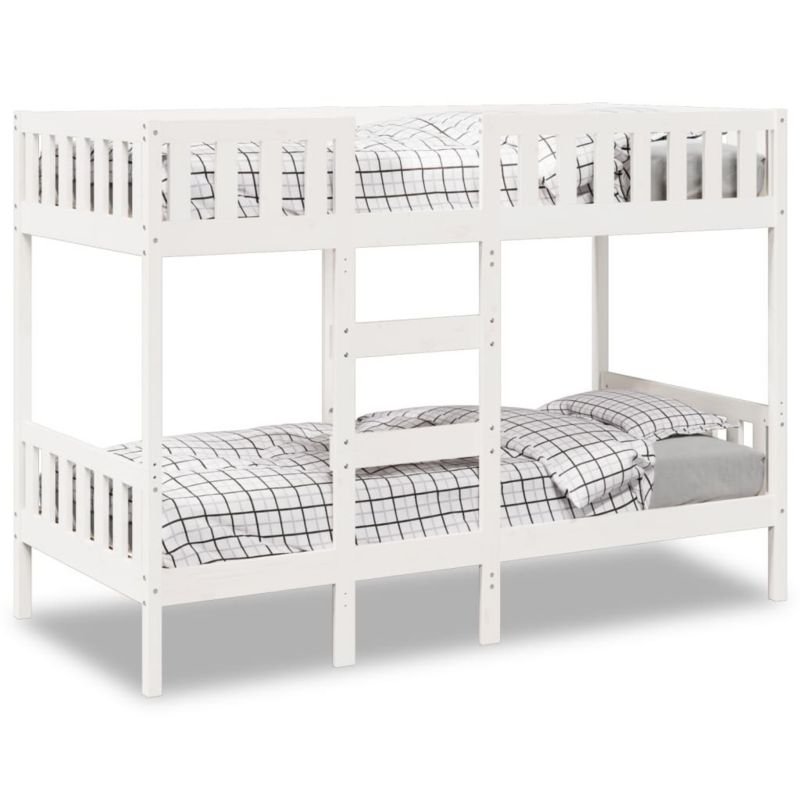 Łóżko piętrowe WaszeMeble 90x200 cm białe WM-3308602 1 szt.
