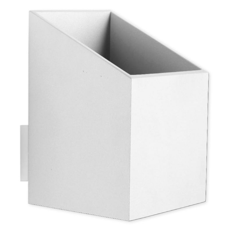 Kinkiet Lampex Rubik biały metalowy 1 x G9 x 40W IP20 wym: 15 x 10 x 10 cm - 1 szt.