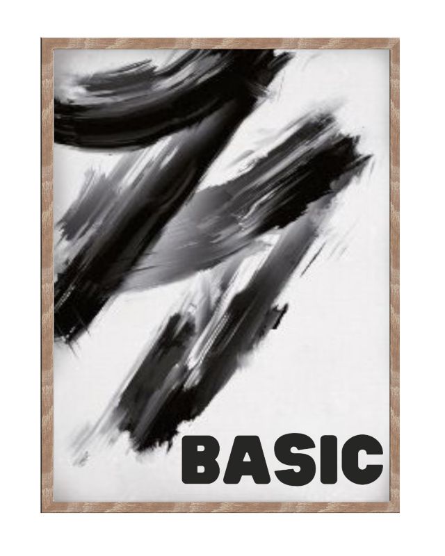 Ramka MDF BASIC na zdjęcie 61x91,5 cm sonoma jasna 1 szt.