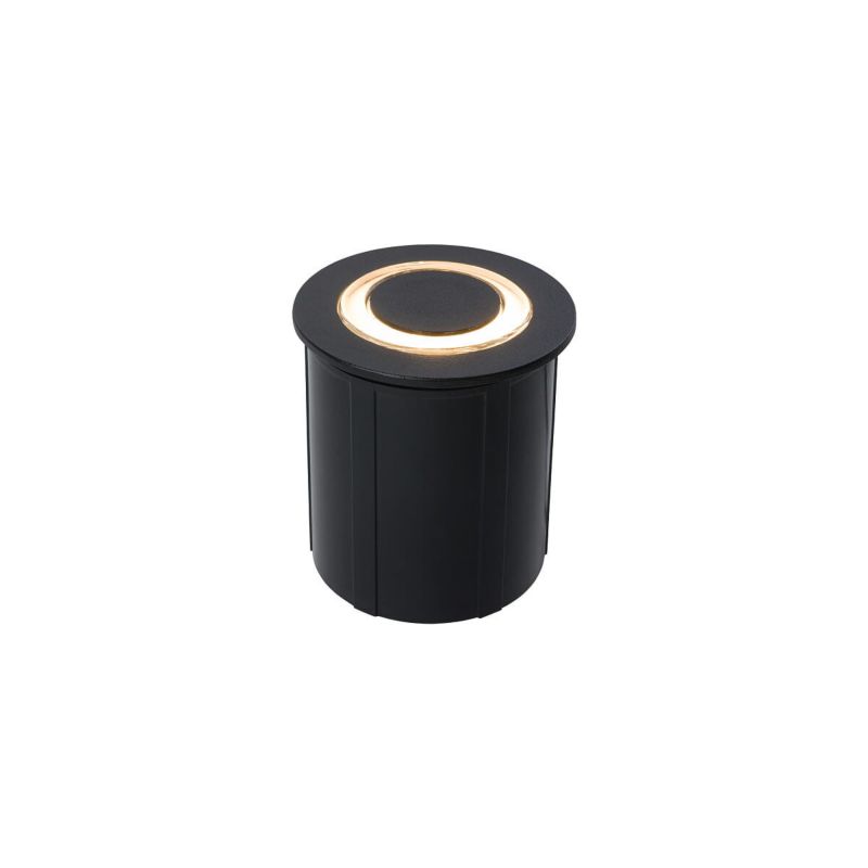 Lampa gruntowa najazdowa Nowodvorski Lighting Circlet czarna LED 3W 3000K 120lm IP65 wym: 6,2 x 6,5 cm aluminium - 1 szt.