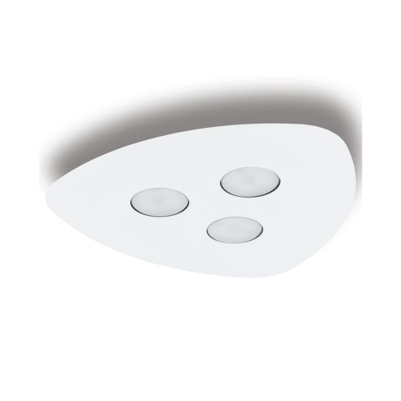 Plafon sufitowy nowoczesny Nowodvorski Lighting Organic biały 3 x GX53 x 12W IP20 wym: 2,75 x 39 x 39,5 cm - 1 szt.