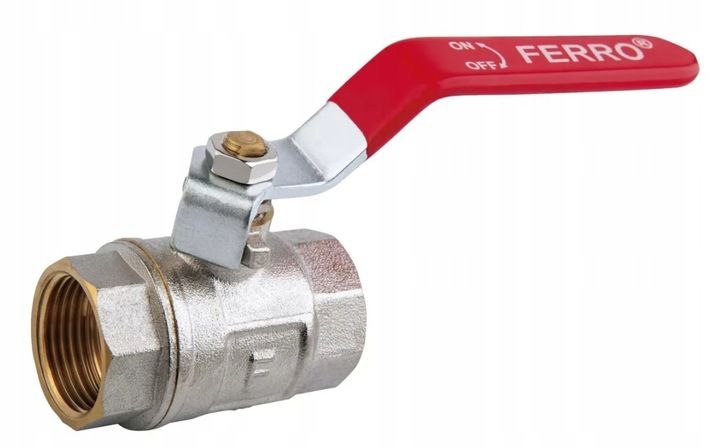 Zawór kulowy Ferro wodny 63.5 mm 1 szt.