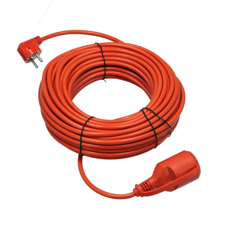 Przedłużacz HOROZ pomarańczowy Schuko 25 m 3x1,5 mm IP44 1 szt.