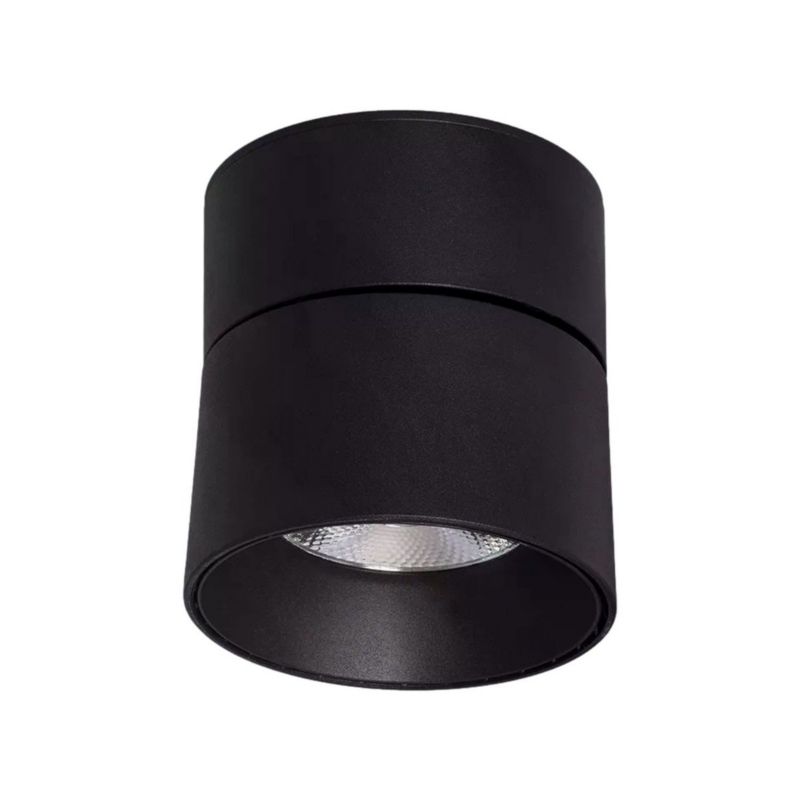 Oprawa sufitowa Abruzzo Romeo czarny LED 30W 4000K-4500K 1900lm IP20 wym: 15 x 11 x 11 cm metal - 1 szt.