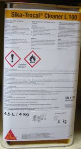 ŚRODEK DO CZYSZCZENIA SYNTETYCZNYCH MEMBRAN DACHOWYCH SIKA TROCAL CLEANER L 100 4KG