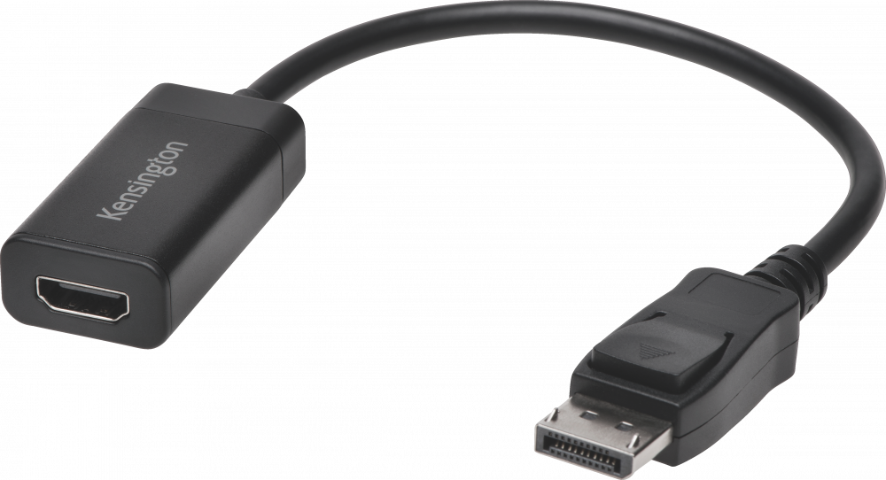 Adapter wideo Kensington VP4000, z Display Port 1.2 na HDMI 4K, czarny