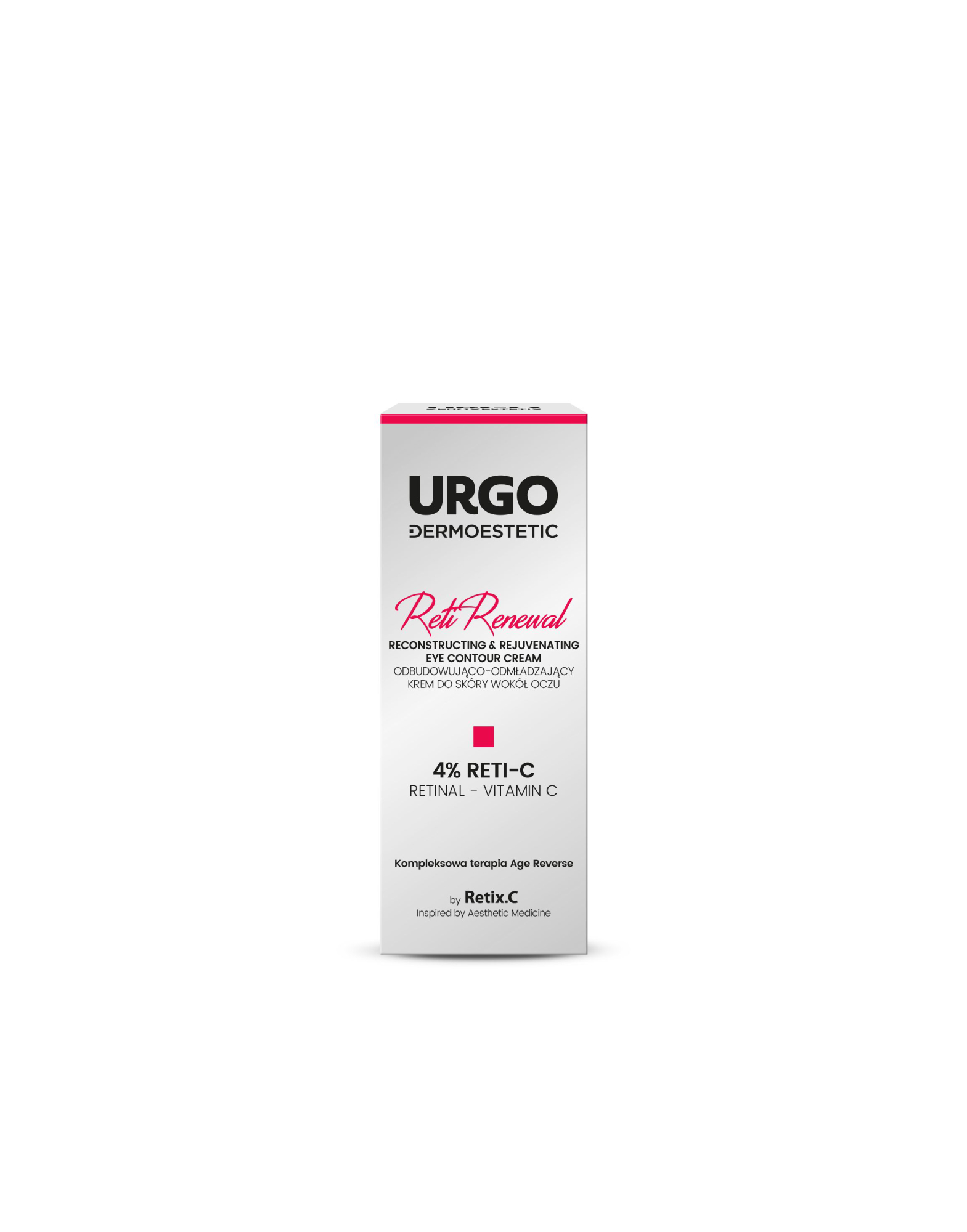 Urgo dermoestetic reti-renewal - odbudowująco-odmładzający krem do skóry wokół oczu, 15 ml