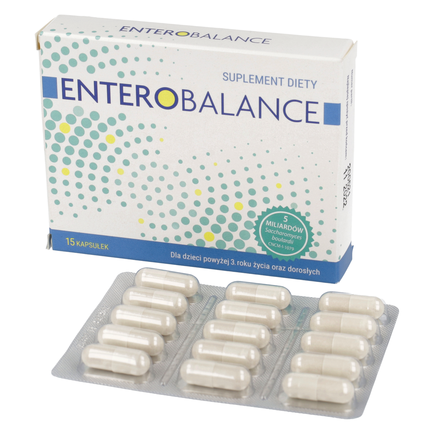 Zdrowe korzyści enterobalance, 15 kapsułek