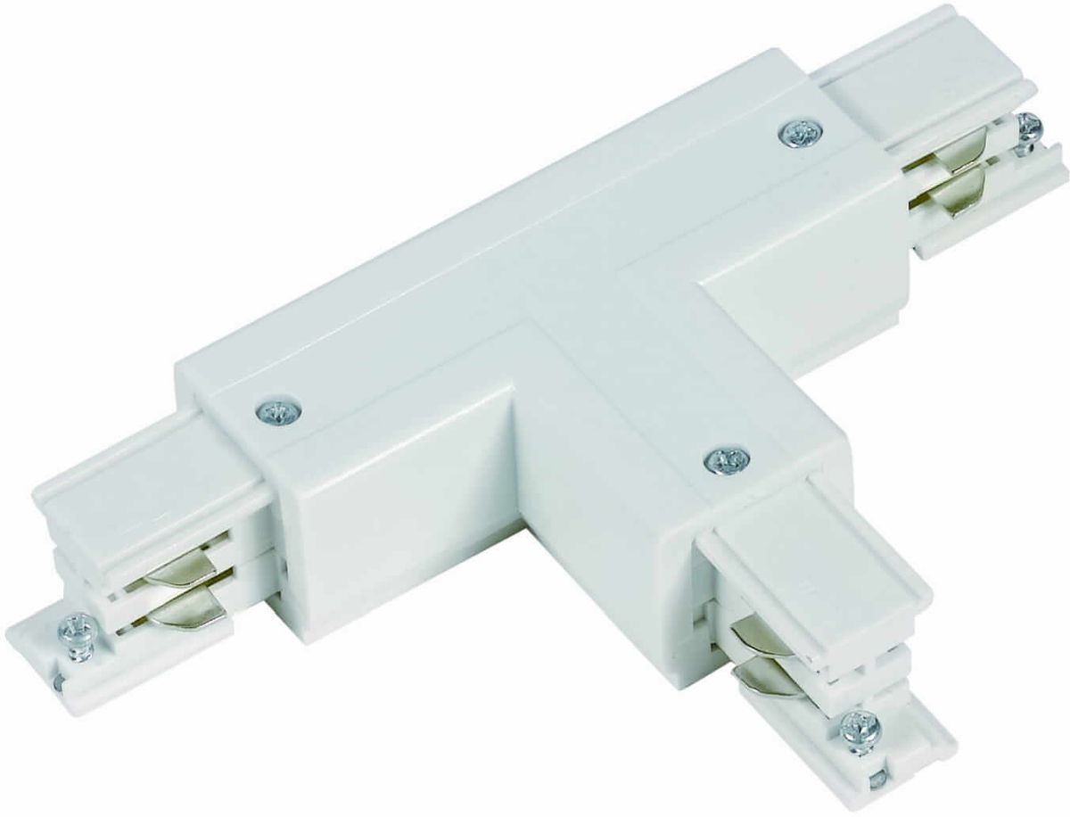 Light Prestige System 3F łącznik do szynoprzewodów T biały LP-553/3FWH