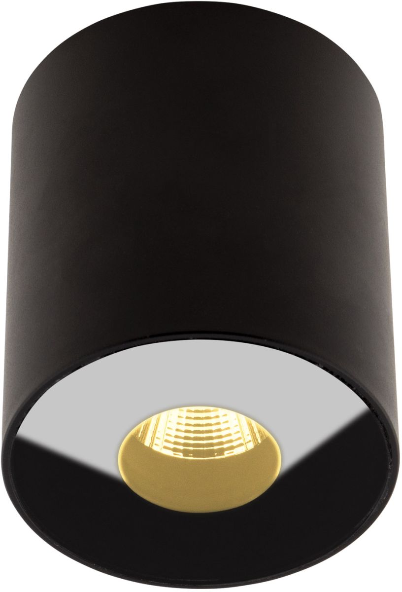 MaxLight Plazma lampa podsufitowa 1x13W LED czarna C0151