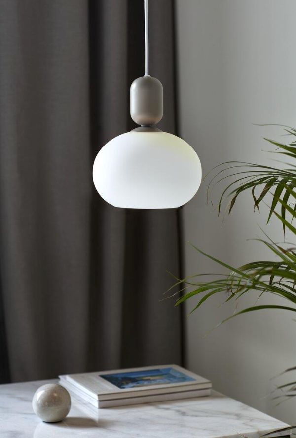 Nordlux Notti lampa wisząca 1x40 W szary/popielaty 2011003010 - Wysyłka w 24h