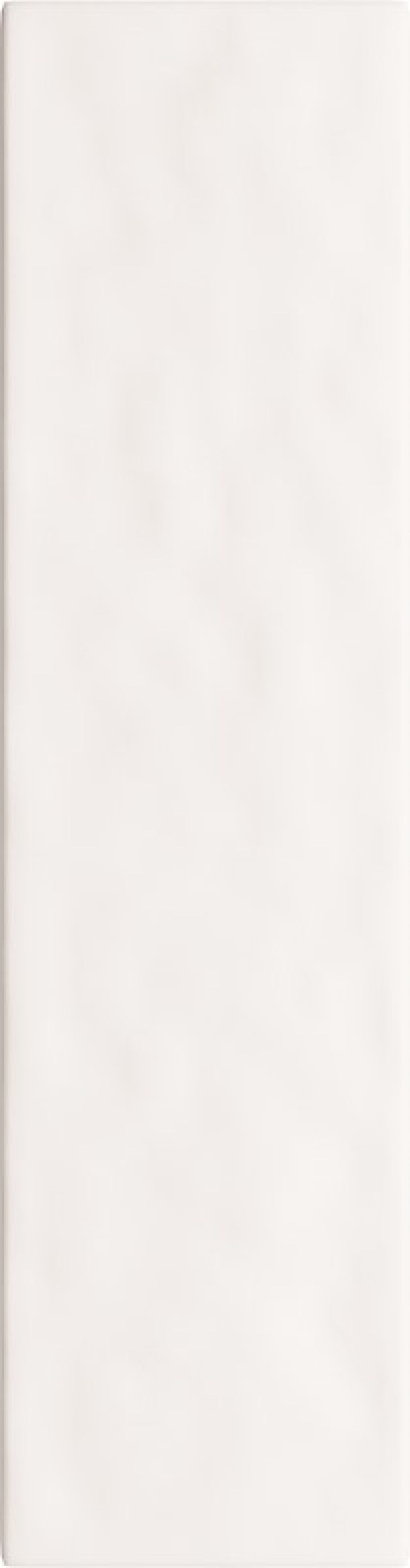 Tubądzin Masovia płytka ścienna 29,8x7,8 cm biała