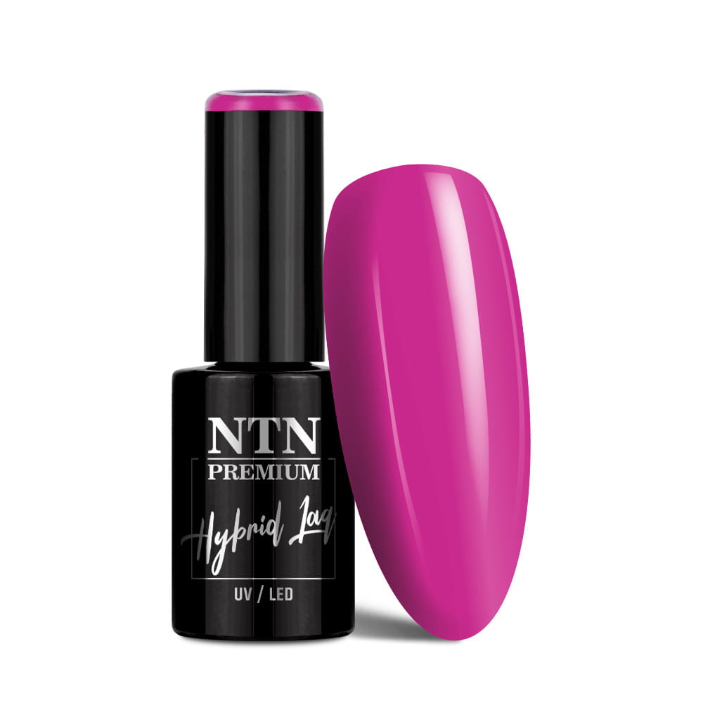 Lakier hybrydowy LED/UV Gel Polish Purples Nr 489 Limited Edition NTN Premium 5g