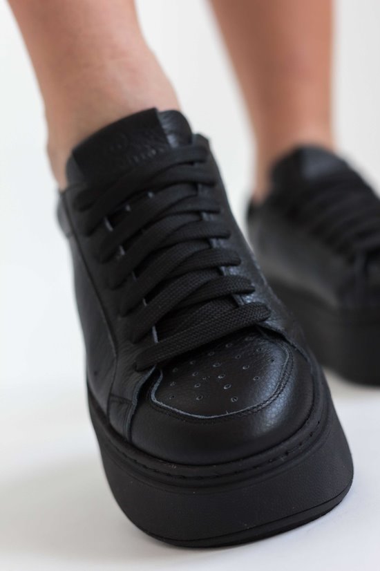 Sneakersy SN41 - 5 Czarny Groch