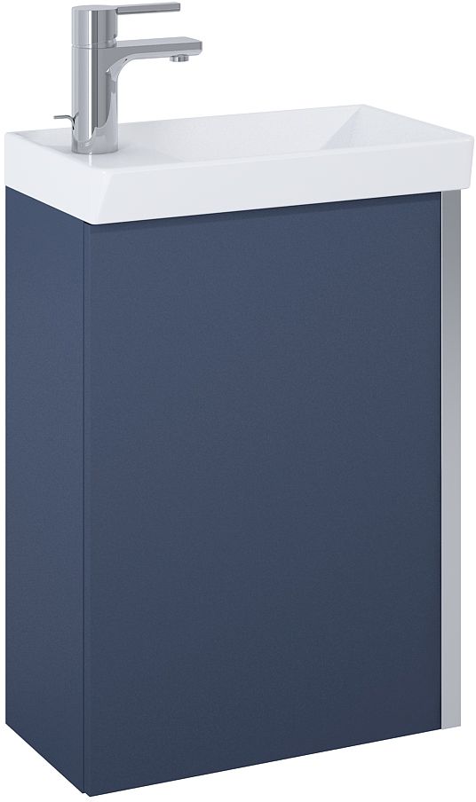 Darmowa Dostawa - Umywalka z szafką 45.5 cm niebieską Elita Spring RE020450137030