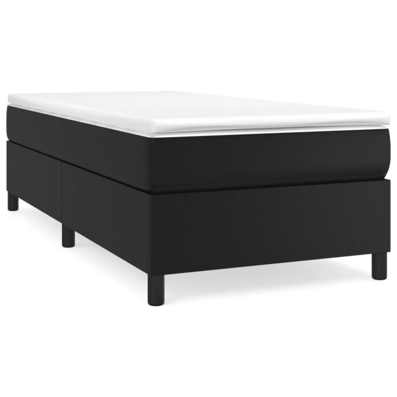 Łóżko tapicerowane WaszeMeble 80x200 cm czarna WM-3121011 1 szt.