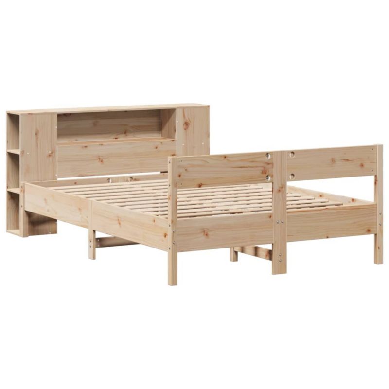 Łóżko drewniane WaszeMeble 120x190 cm brązowe WM-3322960 1 szt.