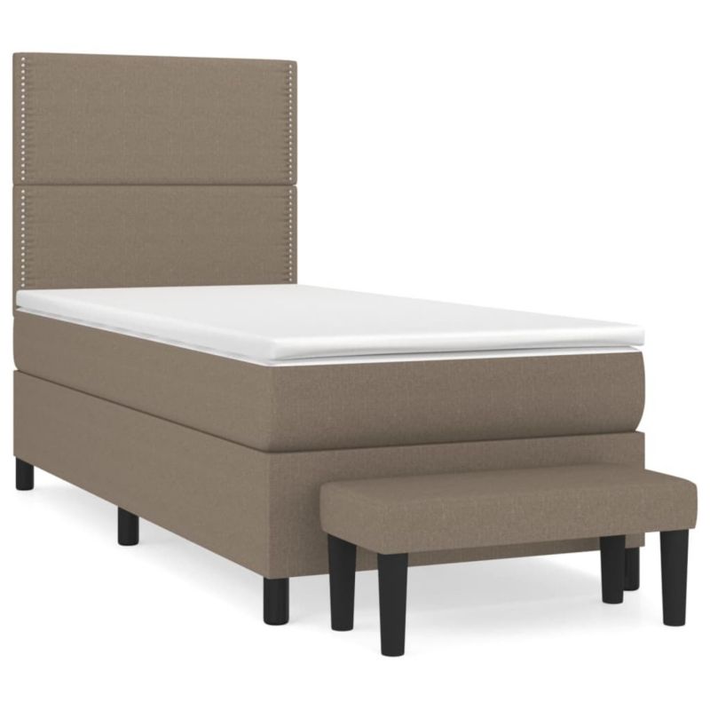 Łóżko kontynentalne WaszeMeble 100x200 Brązowe WM-3136497 1 szt.