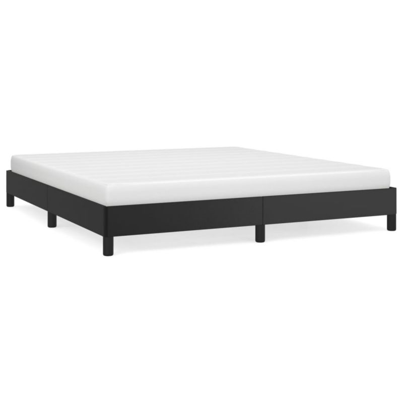 Łóżko tapicerowane WaszeMeble 180x200 cm czarna WM-346916 1 szt.