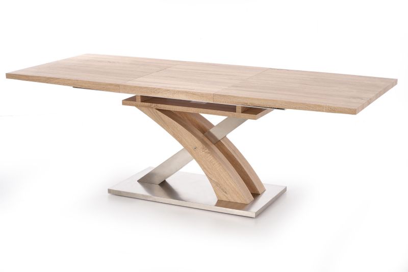 Stół Halmar rozkładany SANDOR 160(220)x90 dąb sonoma 1 szt
